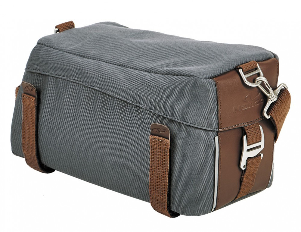 Norco Fahrrad Gepäckträgertasche Tasche Crofton Retro 31x17x16cm 640g grau Norco Fahrrad Gepäckträgertasche Tasche Crofton Retro 31x17x16cm 640g grau