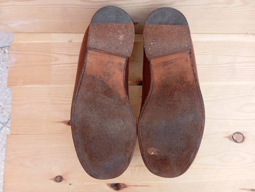 Zapatos Mocasines JM Weston Para Hombre Marrón 180 Firma Penny Cuero Talla 7-E - Imagen 2 de 11