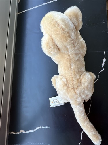 17" Long Plush Steiff Lion Junglöwe Cub Lioness Cat "Molly", Made in Germany - Picture 2 of 4