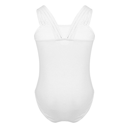 Niños Niñas Mangas Largas Recorte Malla Trasera Empalme Ballet Danza Gimnasia Leotardos - Imagen 39 de 39