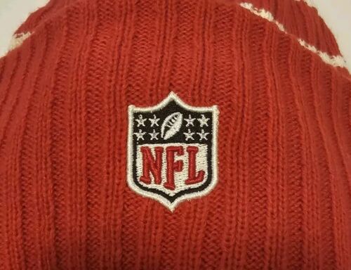 Authentic New Era Kansas City Chiefs Sport Knit Beanie Cold Weather Hat NWT - Picture 5 of 6