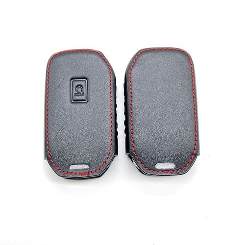 Fit KIA Seltos K5 Sorento Telluride Soul 5 Button Leather Key Fob Bag Cover Case - Picture 6 of 6