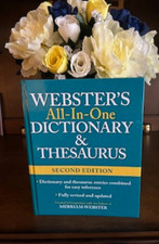 Websters All-in-One Dictionary & Thesaurus Se...