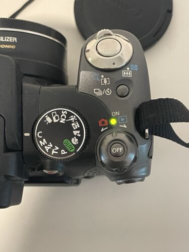 Canon PowerShot Digital Camera S5 IS 8.0 MP 12x Black & LowePro Bag EX 160 WORKS - Picture 4 of 24