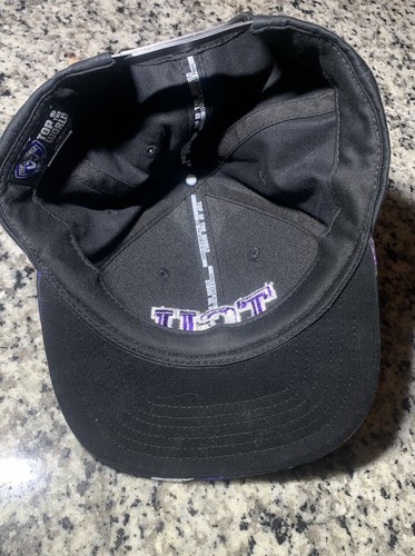 Cappello TCU Texas Christian nero con fiori Bill hawaiano top of the world rane - Foto 5 di 6