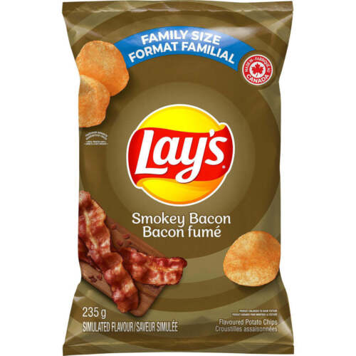 Lays Smokey Bacon Chips, 235g/8,3oz - Bild 3 von 5