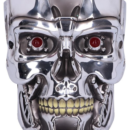 Placa montada en la pared cabeza Terminator Nemesis Now T-800 - Imagen 6 de 7