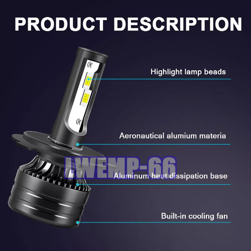 4Pcs For GMC R3500 1988 - 1991 4x6 100W 6000K LED Headlight Hi/Lo Beam - Picture 10 of 17