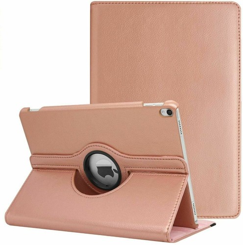 iPad Pro 13"/12.9/11 Case Cover 360 Rottating PU Leather Stand Case Folio Cover - Picture 6 of 12