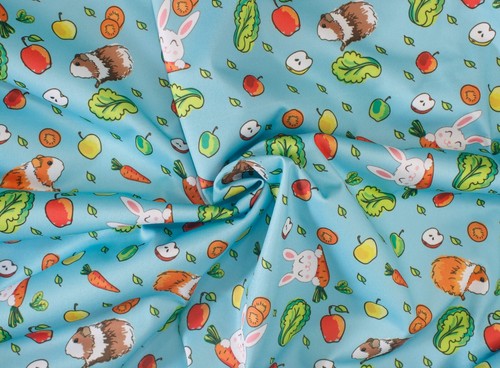 50 Patterned PUL Polyurethane Fabric Waterproof Material, Oeko Tex, Kids, Animal - Picture 28 of 202
