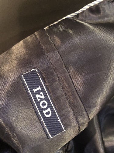 Izod Boy's Size 20 Navy Blue Blazer Suit Jacket - Picture 4 of 6