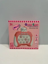 Hello Kitty Quick Push Fidget Toy Handheld Game Machine Kids Teens