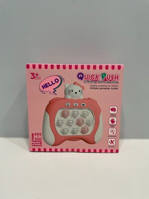 Hello Kitty Quick Push Fidget Toy Handheld Game Machine Kids Teens