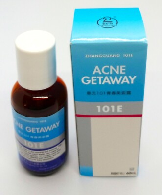 4 Flaschen 101E Lotion Akne Getaway Zhangguang
