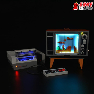 Lights for Nintendo Entertainment System Compatible with LEGO 