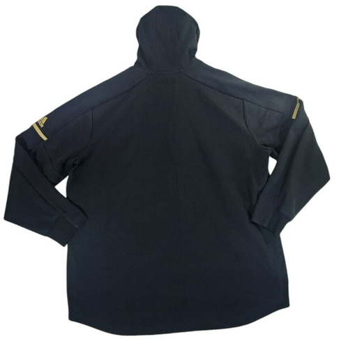 Adidas Emporia State University Hoodie Men's 3XLT Black Full Zip Basketball - Picture 2 of 8