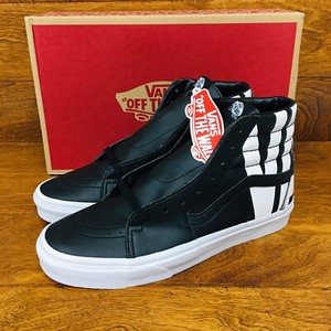 vans high tops black leather