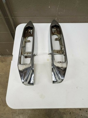 1988 1992 Cadillac Brougham Lh Rh Chrome Fender Bumper Cap
