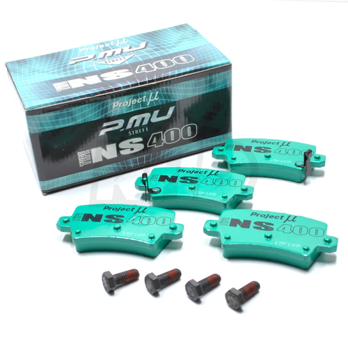 PROJECT MU NS400 REAR BRAKE PADS FOR HONDA CIVIC FN2 TYPE R K20Z 06-11 - Picture 1 of 6