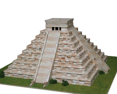 Tempio di Kukulcan - Scala 1:175 AS1270 - aedes modellismo Tempio di Kukulcan - Scala 1:175 AS1270 - aedes modellismo
