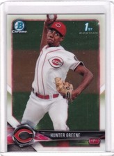 2018 Bowman - Chrome Prospects Hunter Greene #BCP48 FIRST Reds