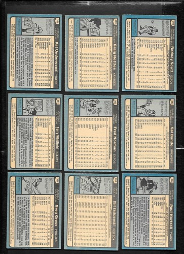1980 OPC 80 O PEE CHEE TOPPS MLB BASEBALL CARD 251-374 SEE LIST - Picture 219 of 251