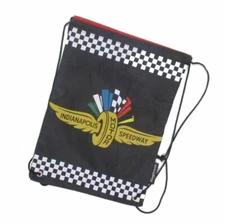 Indianapolis Motor Speedway Drawstring Backpack Bag Indy 500 Brickyard 400 Cinch