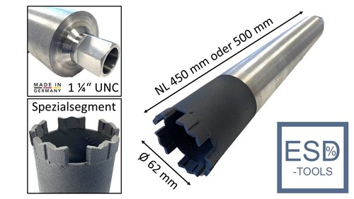 Diamantbohrkrone Kernbohrer Diamant Bohrkrone verschiedene Ausführungen - Bild 8 von 22