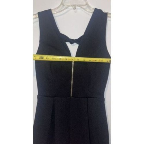 Guess Kleid Damen Größe 2 Schwarz Ärmellos Knielang Dress - Bild 6 von 6