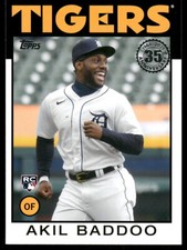 2021 Topps Update #86B-22 Akil Baddoo 1986 Anniversary