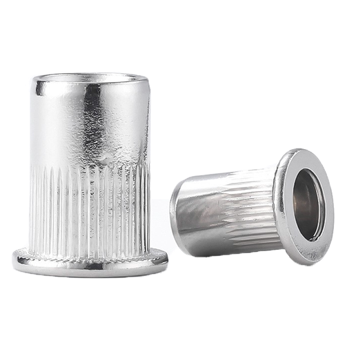 M3-M12 304 Stainless Steel Rivnuts Countersunk/Flat Nutserts Knurled Rivet Nuts - Picture 7 of 7