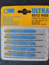 ULTRA 5 Pack Jigsaw Blades New 8012 HSS 1-4