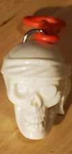 Disney Pirates Of The Caribbean  Mfg. For Kellogg's Skull Clip Ring Hangtag