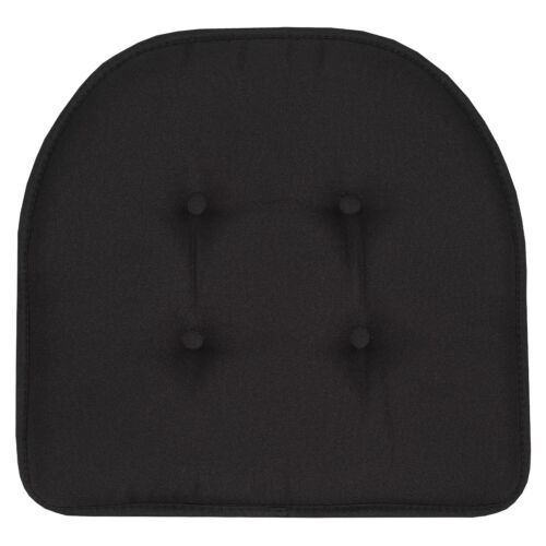 U-Shaped Memory Foam No Slip Back 16 x 17 Chair Pad Cushion 2, 4, 6 or 12 Pack - Picture 12 of 85