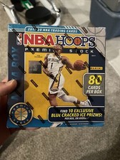 2019-2020 Panini NBA Hoops PREMIUM STOCK MEGA BOX Blue BOX 80 Card Sealed NEW