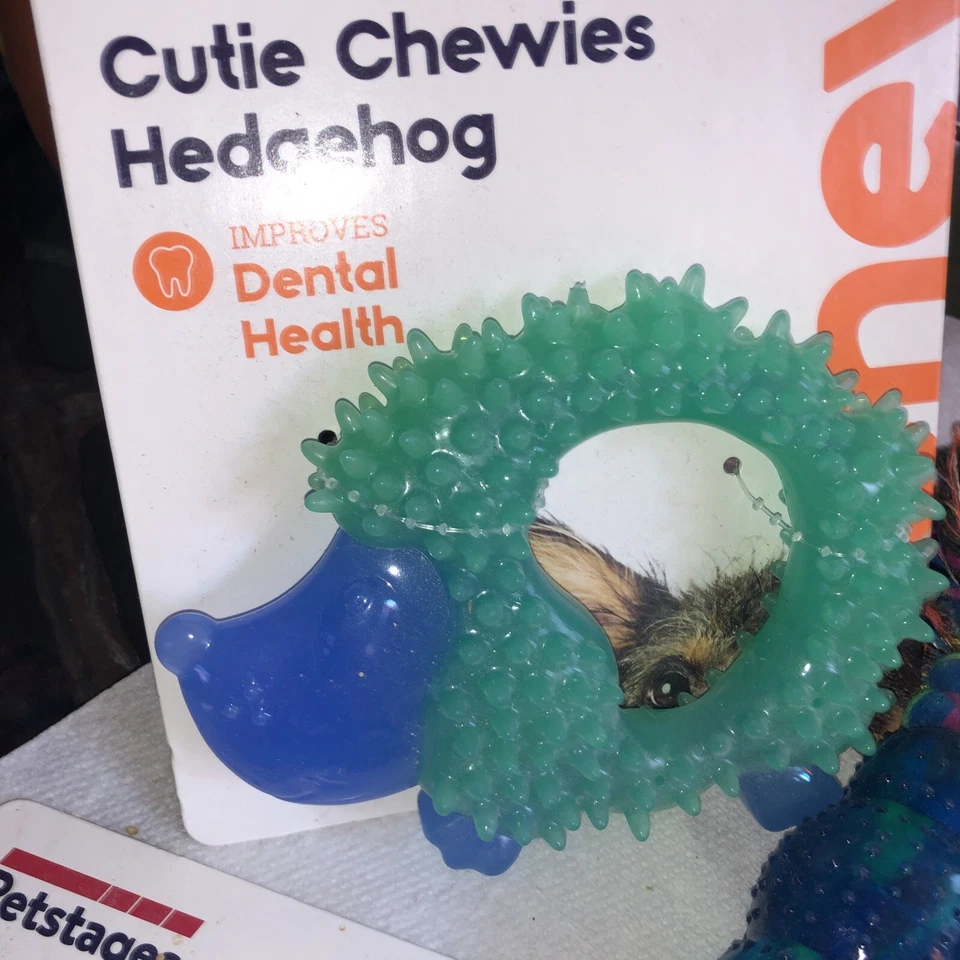 Lot Of 4 Never Used Dog Chew Toys NWT Play On, Petstages, Hedgehog, Tug Rope - Изображение 3 из 4