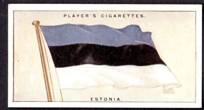 4753 / Player's Cigarettes - Flags / Flags - No. 17 - Estonia / Estonia
