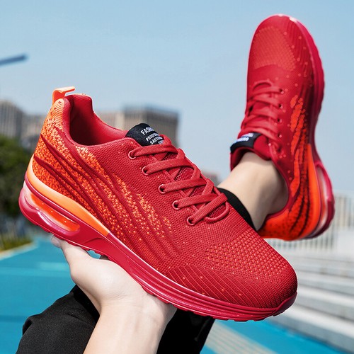 Moda Para hombres Malla Zapatos para Correr Tenis Ligeros Goma Zapatos Atléticos - Imagen 22 de 40