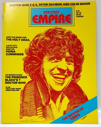 1980s Fantasy Empire Magazine Collection #1-16- UK Dr Who Fanzine — Your Choice - Picture 15 of 17