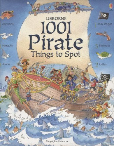 1001 Pirate Things to Spot (1001 Things to Spot) (Usborne 1001 Things to Spot), - Foto 1 di 1