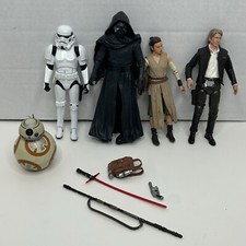 LOT OF 5! Disney Store Star Wars Elite Series Diecast Action Figure Lot 7”