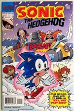 SONIC The HEDGEHOG Comic Book 26 September 1995 First Edit Bagged & Boarded NEW