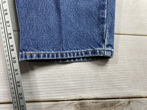 Vintage Levi's 545 Jeans Mens 52x32 Loose Fit Brown Tab Big & Tall 90s Denim #1 - Picture 7 of 12