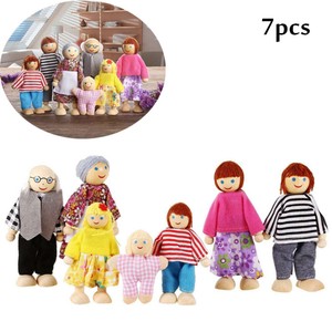 plastic dolls house figures