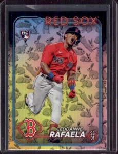 CEDDANNE RAFAELA 2024 Topps Series 1 #313 Rabbit Parallel Rookie RC
