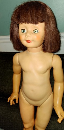 Patti Playpal Companion Vtg Doll Linda McCall Face?  35" (35-5) *PLZ READ FLAWS - Picture 13 of 20