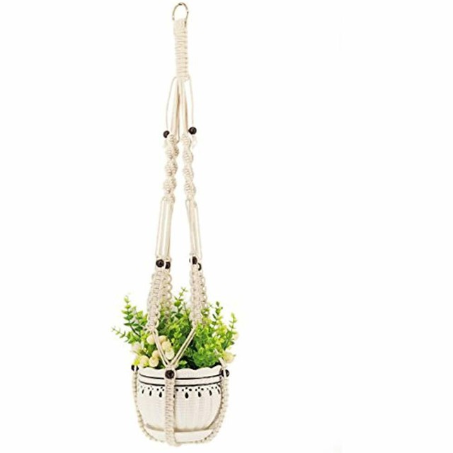 Decorative Plant Hanger Hanging Macrame Indoor Outdoor Planter