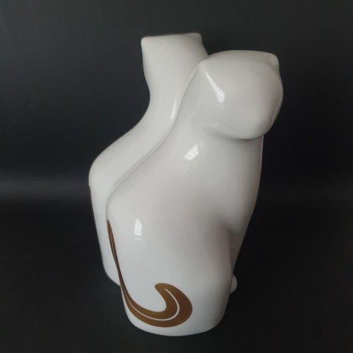 Vintage B&G Copenhagen Siamese Cats Porcelain Figurine Danish Modern RARE #4201 - Picture 6 of 10