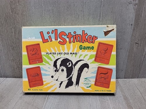 Vintage Li'L Stinker Game 1950s - Played Like Old Maid - Picture 1 of 8