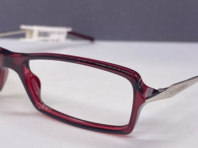 Yves Saint Laurent Brille Damen rot gold eckig YSL 6044 NP:187 